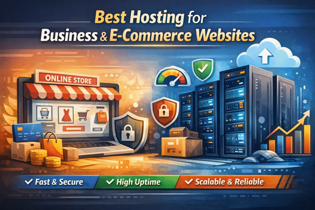 Best Hosting for Business & E-Commerce Websites