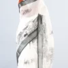 white saree
