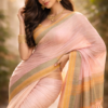 Sunshine Yellow Bengal Cotton Saree